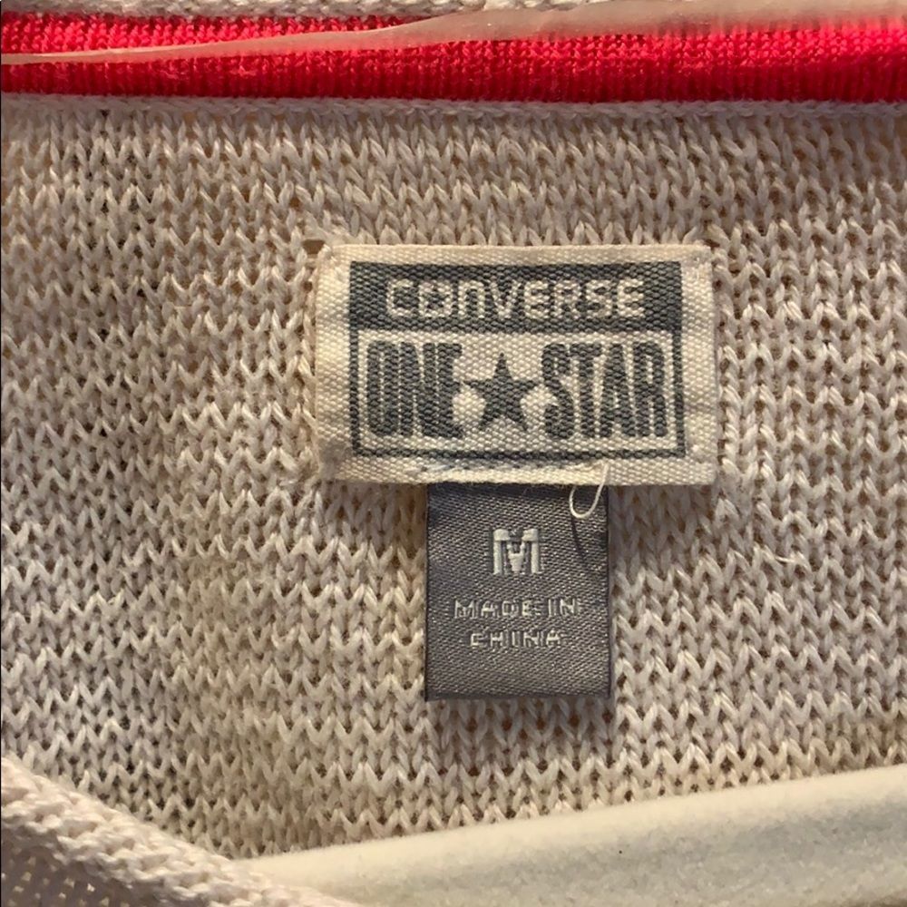 EUC Converse all stars knit sweater Women's Size M - Picture 3 of 4